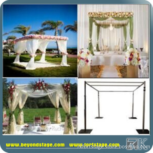 fiber wedding mandap decoration/Aluminum Pipe and Drape for cheap sale